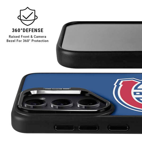 NHL Montreal Canadiens Solid Background Galaxy S24 FE Kickstand Case
